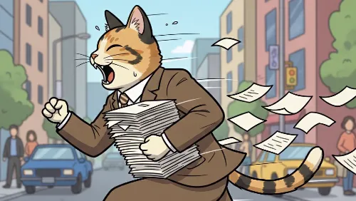 ノルマに追われるにゃんにゃん不動産